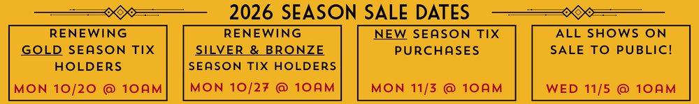 2026 Sale Dates Banner